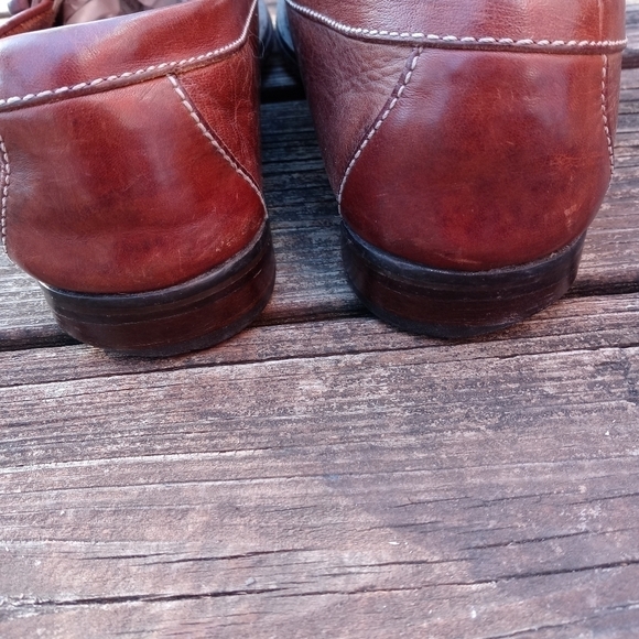 Cole Haan Mens Pinch 03516 Size 9 D Brown  Leather Slip On Kiltie Loafe… main image 4